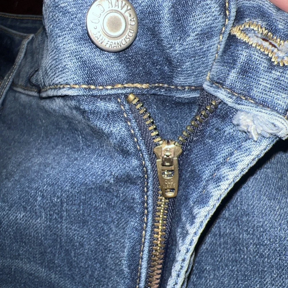 Old Navy Rockstar O.G Straight High‎ Rise Stretch Denim Jeans Women's Plus Sz 26
